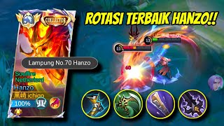 ROTASI HANZO UNTUK MENANGIN GAME!! HANZO MODE MENCURI - Mobile Legends