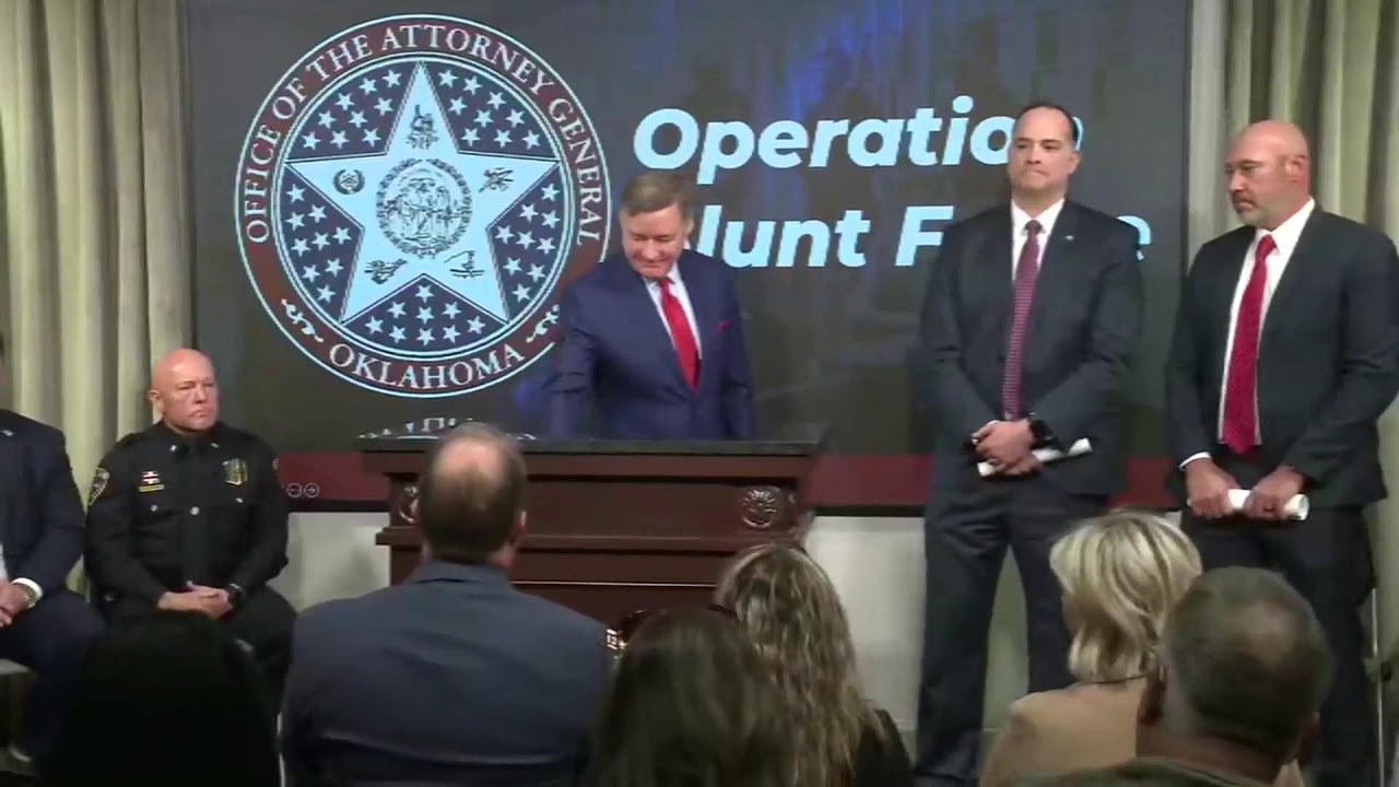 Attorney General Gentner Drummond Presser