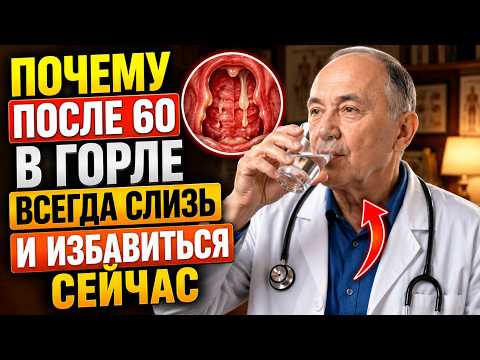 Почему после 60 в горле постоянно слизь: 4 возможные причины, о которых редко говорят