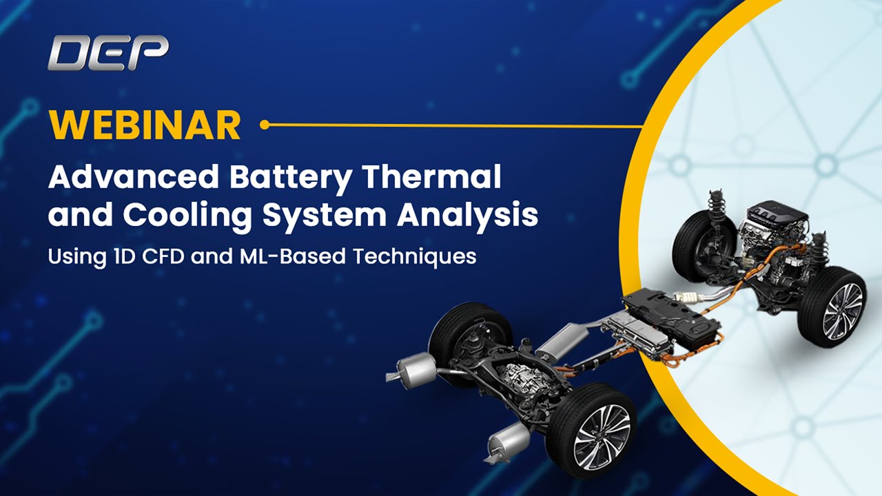 Advanced Battery Thermal and Cooling System Analysis Using 1D CFD and ...