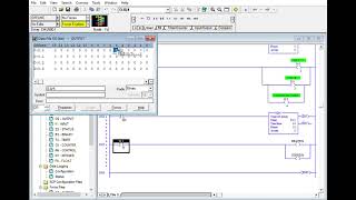 Soft drink vending machine | plc | FOM | soft drink | ladder diagram | screenshot 2