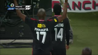 All The Goals In Sesotho  Orlando Pirates V Stellenbosch Fc  Mtn8