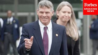 JUST IN: Former Olympian David Hearn Exits Court After Pleading Not Guilty To Reflecting Pool Damage