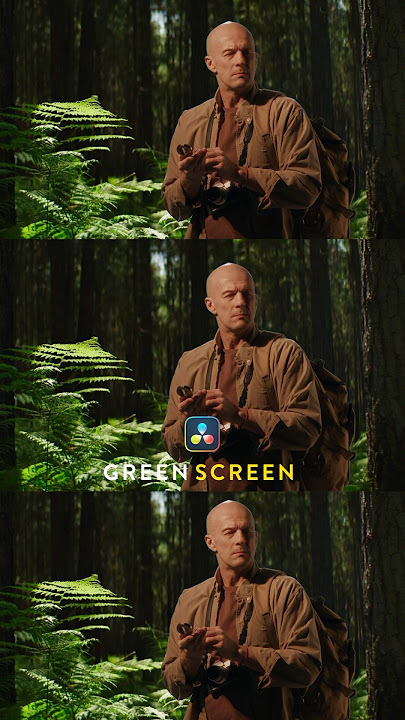 Green screen effect in DaVinci Resolve