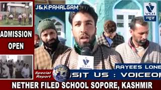 Pahalgam 18 December 2017 Here at Laripora Pahalgam the firewood is given by SFC but locals are blam