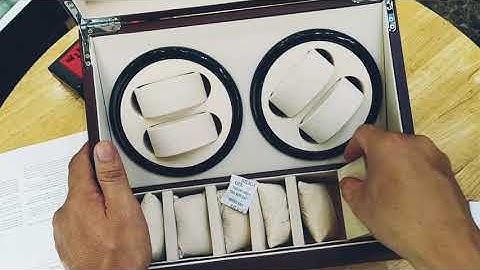 Hộp xoay đồng hồ 4 xoay 6 trưng bày mới nhất 2020. Giá hộp đựng là 1tr150K. Liên hệ 0986.884.245