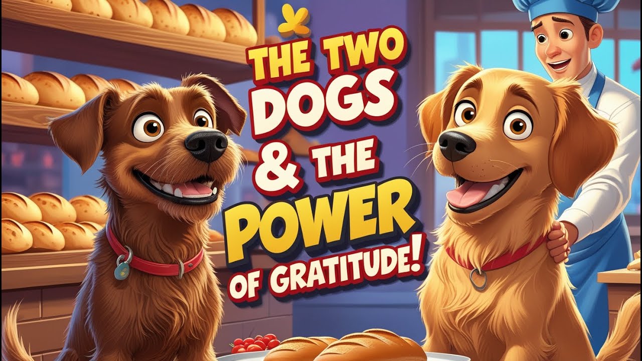 The Two Dogs and The Power of Gratitude | Heartwarming Moral Story for ...