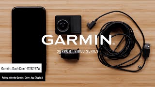 Garmin Support | Garmin Dash Cam™ 47/57/67W | Pairing with the Garmin Drive™ App (Apple®) screenshot 4