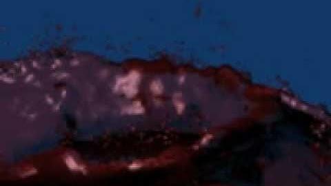 Blender fluids splash