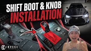 Athlete Statistics *TUTORIAL* HOW TO INSTALL SHIFT BOOT AND SHIFT KNOB ON LEXUS IS350 2021+ (BY INVOKE CONCEPTS)