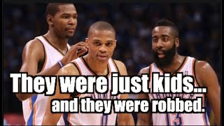 Reflecting On Westbrook And Kd In Oklahoma City