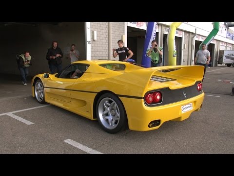 yellow-ferrari-f50-sound!