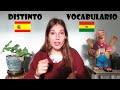 🗣️ DIFERENCIAS en el VOCABULARIO de ESPAÑA y BOLIVIA | ¿Qué palabras son distintas?