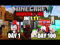 I Survived 100 Days Hardcore Minecraft on The NEW 1.17 Update... Here&#39;s What Happened.