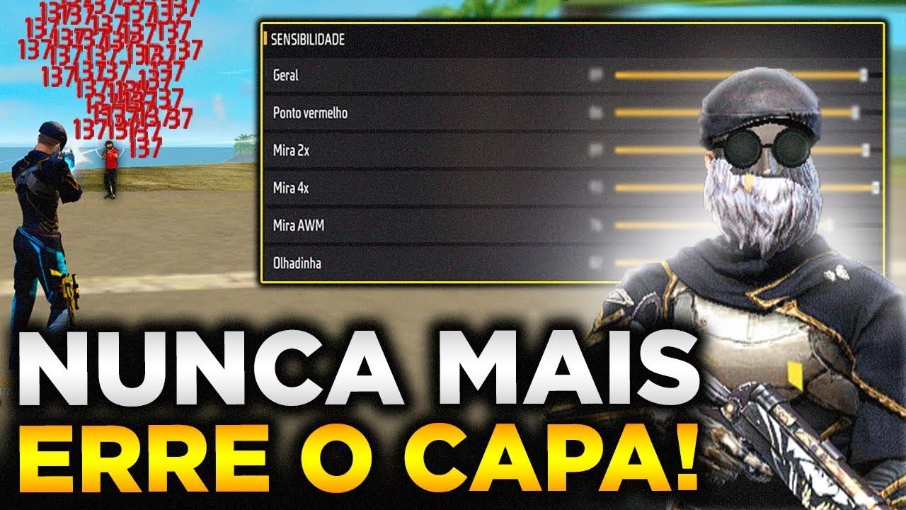 Free Fire: qual é a melhor sensibilidade para subir capa?