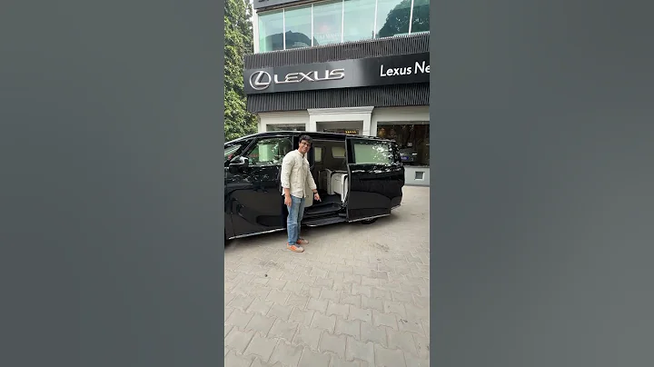 Everything about the new Lexus LM 350h is massive!