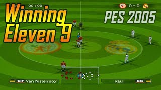Winning Eleven 9 | Manchester United vs Real Madrid | Pro Evolution Soccer 2005