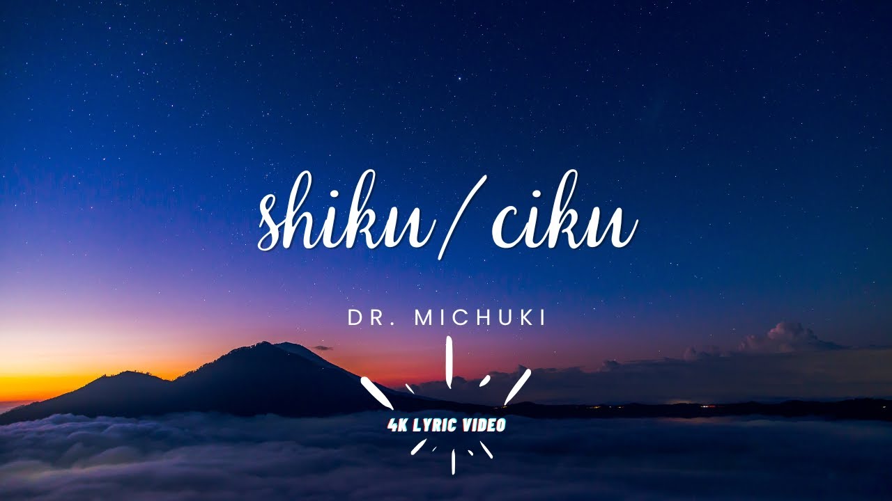 4K Lyric Video Dr Michuki   nikrira nie ndirarira lyrics shikuciku   homekaraoke