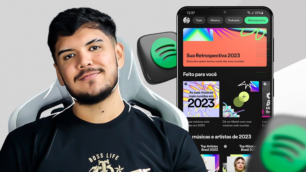 Como descobrir seus destaques do ano na Retrospectiva Spotify 2023