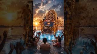Nauratar Nau din Mai dasau din vidai visarjan ma chali 😭🙏#emotional#love#bhaktihearttouching#bhakti