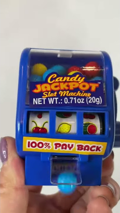 Jackpot Slot Machine Candy #shorts #asmr #candy