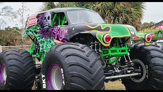 Monster Jam Tampa 2/05/22 Full Parade Of Trucks Raymond James Stadium