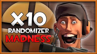 TF2 10X RANDOMIZER on 2FORT! (Team Fortress 2 Gameplay)