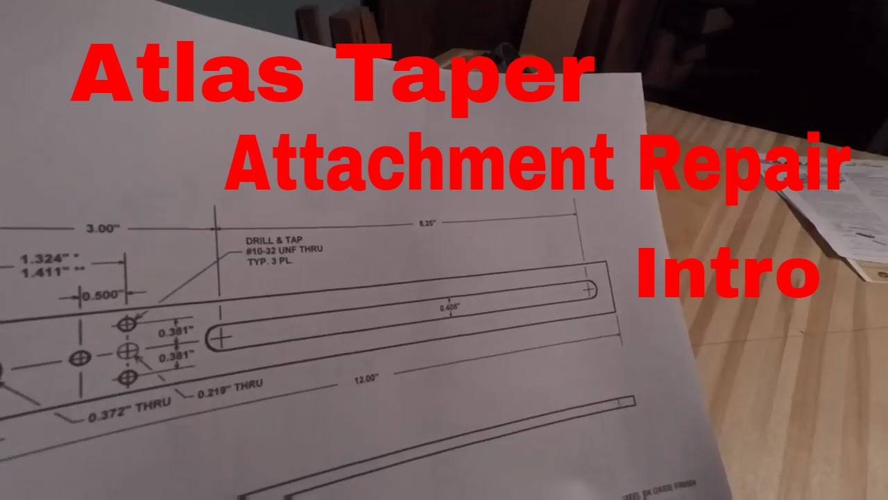 Atlas lathe taper attachment blissjawer