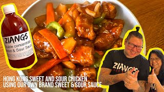 Hong Kong style sweet and sour chicken using our own brand sauce (for webstore use) by Ziang's Food Workshop 6,156 views 1 year ago 1 minute, 14 seconds