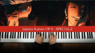 Jujutsu Kaisen OP 4 - SPECIALZ (Piano Cover) | Dedication #947