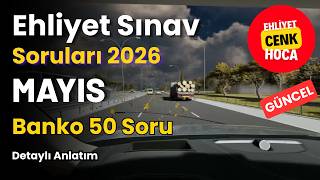 Ehliyet Sınav Soruları 2026 Mayıs Çıkmış Sorular