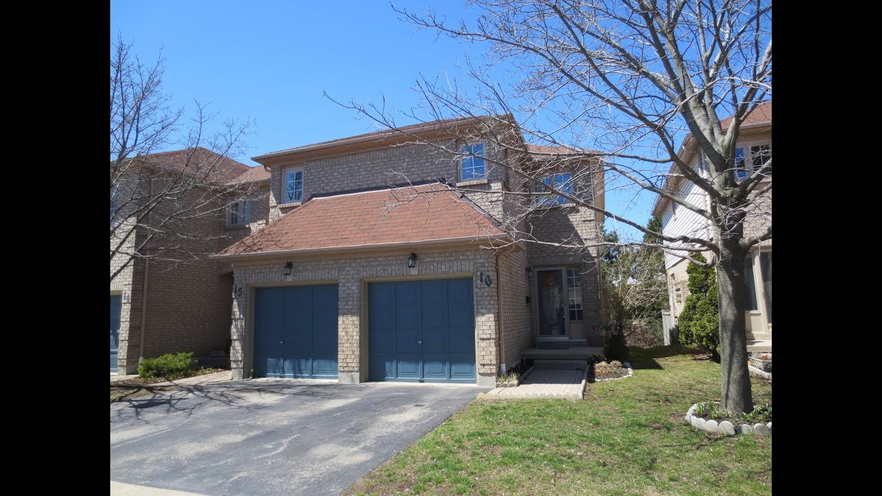 75 Ryans Way Unit 16 Waterdown Townhouse End Unit 3 Bedroom For Sale