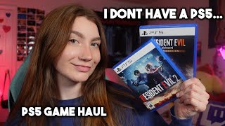 PS5 Game Haul BUT I Don't Own a PS5... yet
