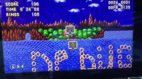 Messing with Debug mode in Sonic Mania Part 1