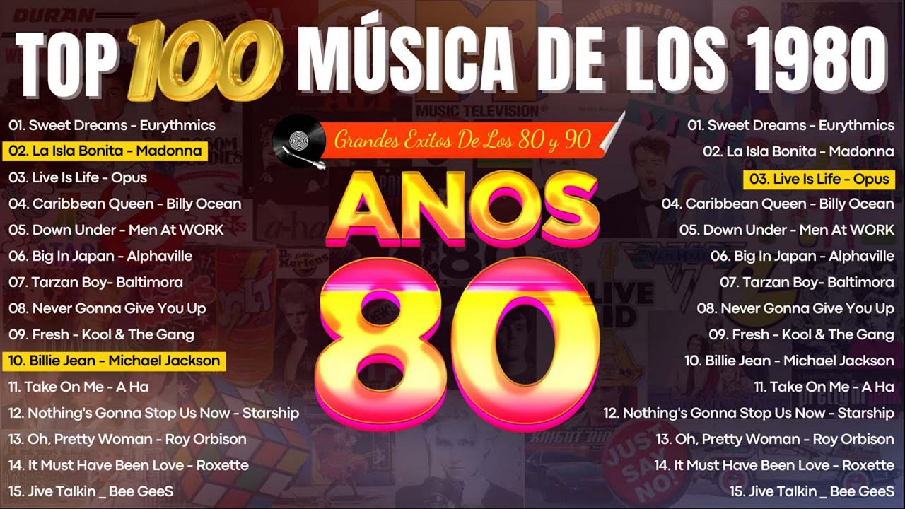 Musique Anglaise des Années 80 - 80s Music Greatest Hits - Best of