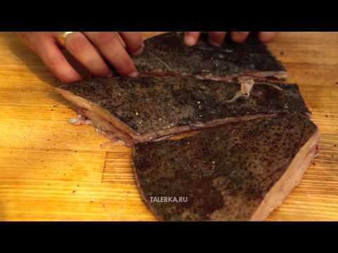 Жареная камбала (Калкан)