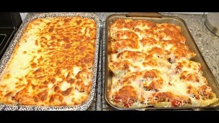 Sausage Stuffed Shells \& Baked Spaghetti Recipes