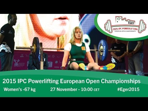 Women's -67 kg | 2015 IPC Powerlifting European Open Championships, Eger