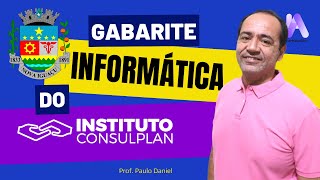 Informática Instituto Consulplan | Concurso Nova Iguaçu