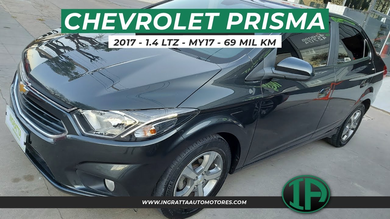 Entre Bien educado Alegaciones CHEVROLET PRISMA 1.4 LTZ - MY17 2017 - 69.000KM - - YouTube