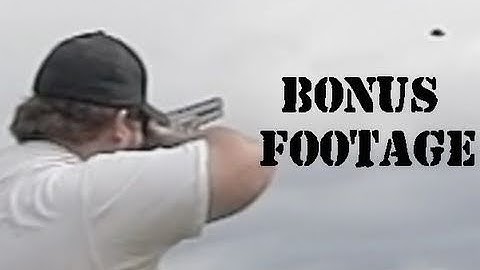 Super SloMo Skeet Shooting (visible pellets!)