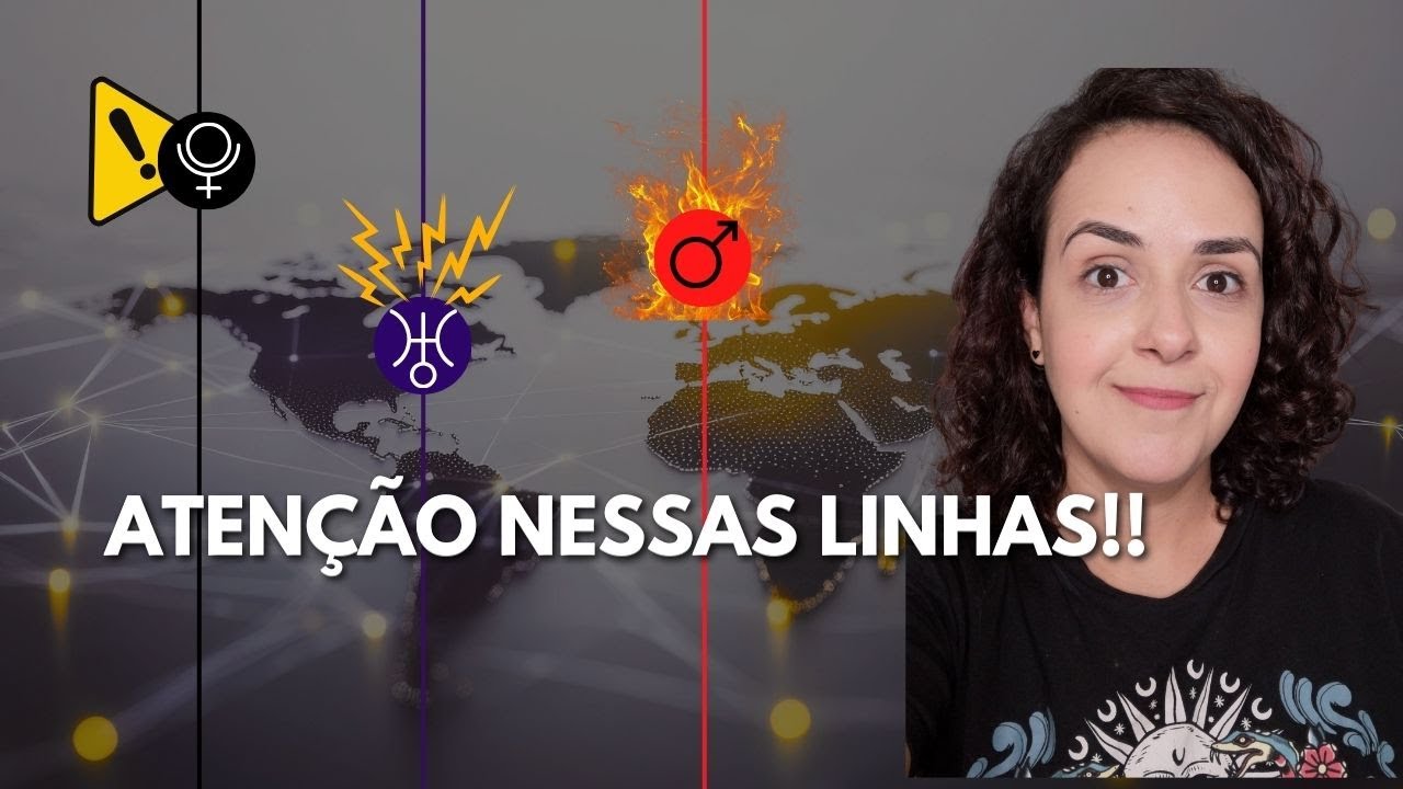 As Linhas Mais Desafiadoras da Astrocartografia (Marte, Saturno, Urano, Netuno e Plutão)