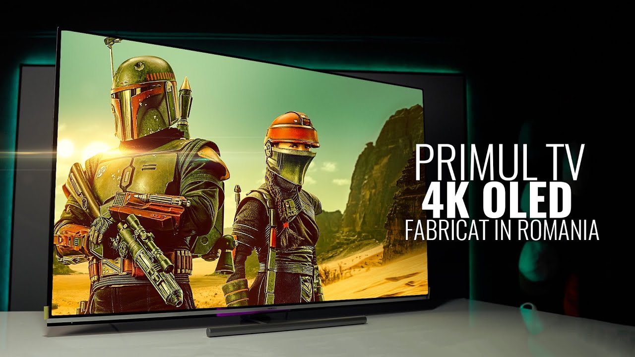  Update New  Primul TV 4K OLED conceput in Romania