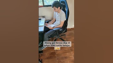 GILA BANGET CARA ABANG GUA BELAJAR YA, PENTES NILAI DIA 100 TERUS😱#ai #studyhacks #study