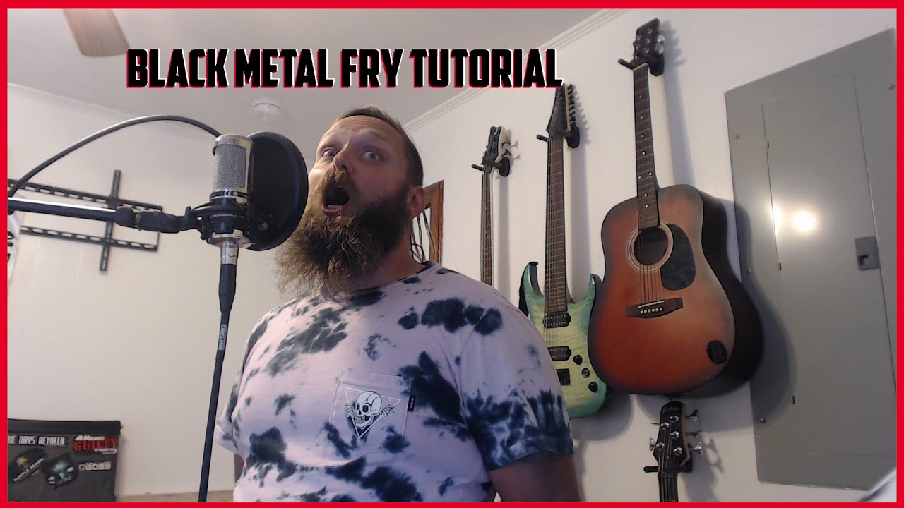 Как петь в стиле блэк-метал | Урок по Fry Scream