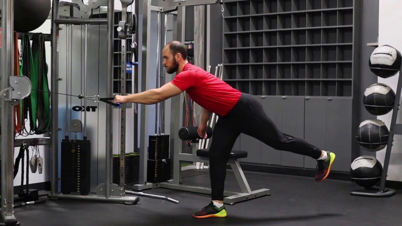 Dynamic Single Leg Cable Row YouTube