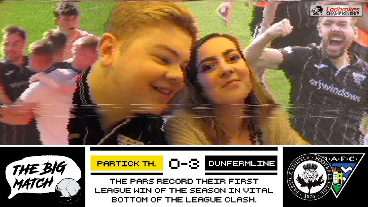 PARTICK THISTLE V DUNFERMLINE CHAMPIONSHIP THE BIG MATCH YouTube