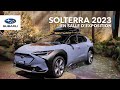 Présentation de la Subaru Solterra 2023 en salle d’exposition : Salon de l’auto de Los Angeles