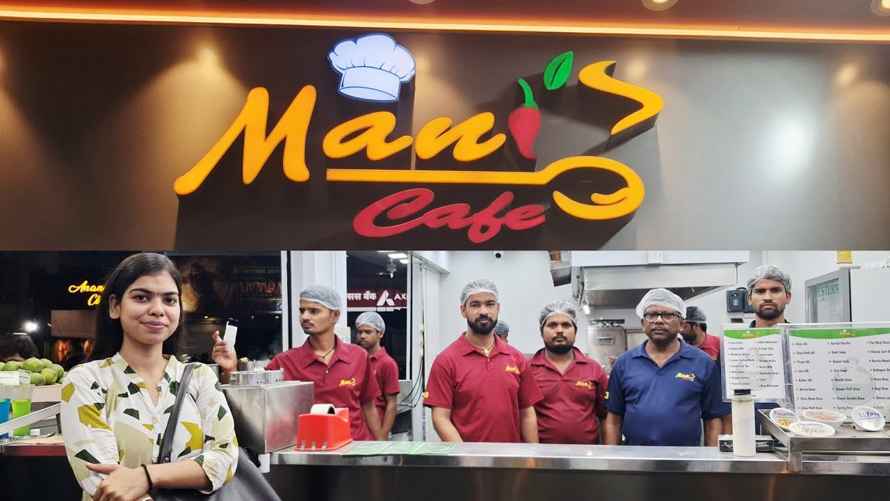 Mani's Cafe in Thane East | Gini Dosa | Fliter Coffee | Fry Idli | 