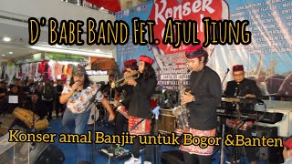 KOMPOR MELEDUK - D'BABE BAND FET AJUL JIUNG (Cover H. Benyamin S) Konser Amal Banjir Bogor & Banten